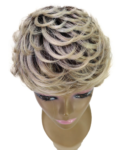 Alabama Pixie Cut Short Wavy 9 Inch Full Wig