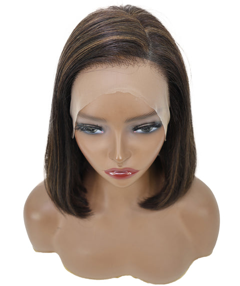 Sena 10.5-Inch Straight Human Hair Lace Wig | 100% Human Hair, 6x13 HD Lace Front | Natural Soft & Sleek for Effortless Style