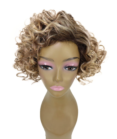 Elli Stylish Corkscrew Short Curly Wig in Volume Rich Layers