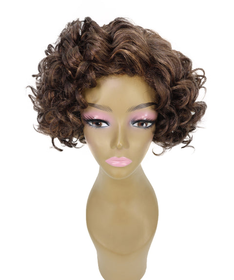 Elli Stylish Corkscrew Short Curly Wig in Volume Rich Layers