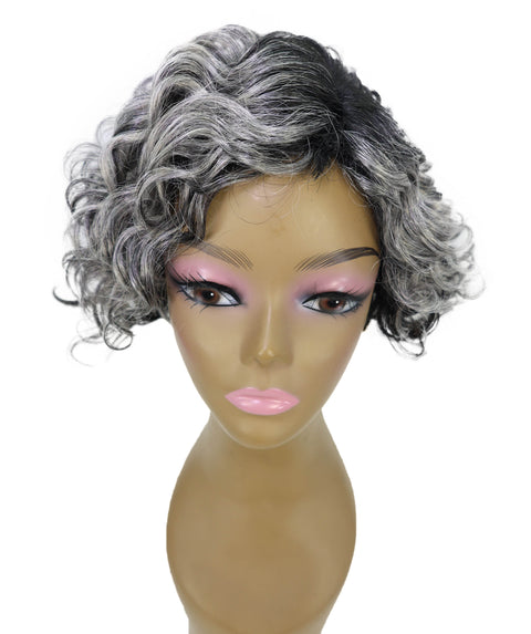 Nicole 10 Inch Wedged Back & Layered Spiral Curl Wig