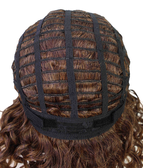 Makena Human Hair Wig Soft, Voluminous Short Curly Wig with Natural Texture