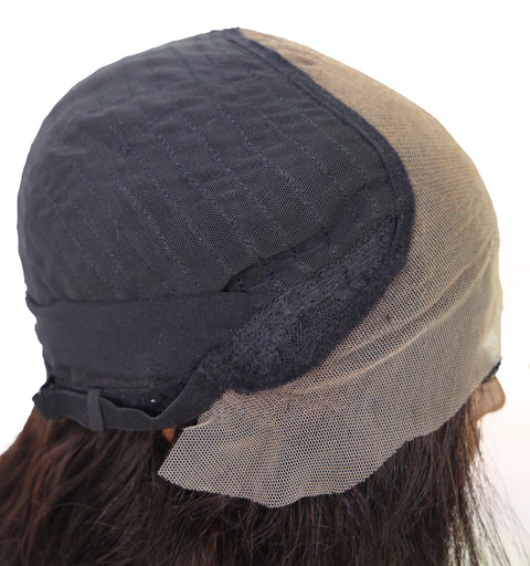 Swahili 24.5-Inch Wavy Human Hair Lace Wig | 100% Human Hair, Glueless 6x13 HD Lace  | Natural Voluminous Soft Curls for Confident Beauty