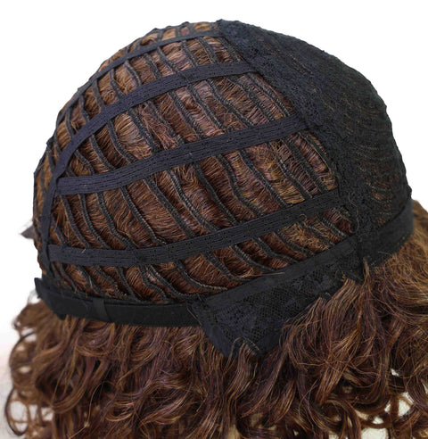 Makena Human Hair Wig Soft, Voluminous Short Curly Wig with Natural Texture