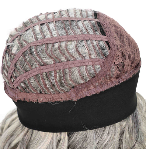 ARIANNA -20 Inch Easy Slip-On Curly Half Wig With Drawstring Natural-Look