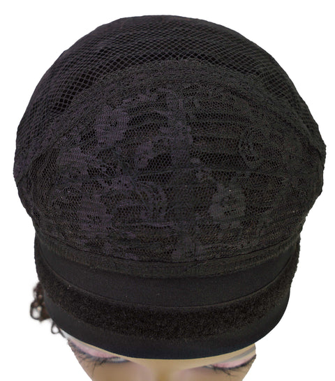 Zemira Women's Natural Curly Afro Wig with Headband