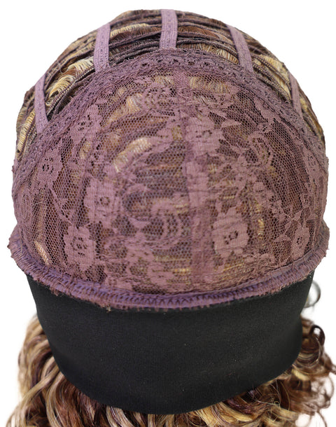 Binta 15.5 in Slip-On Afro-Style Half Wig with Voluminous Curls