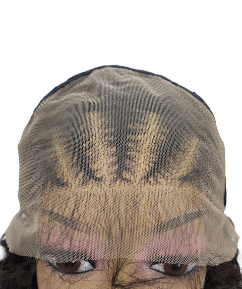 Leilani Lace Front Braided Curly Wig