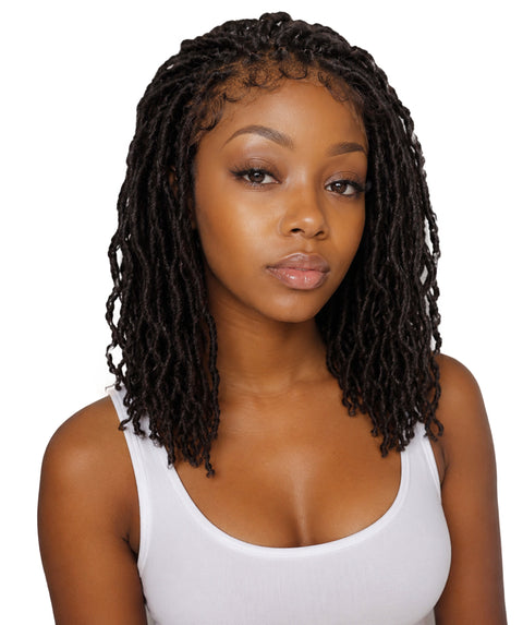 Estella 13 inch Long Spiral Curly with Rich Layers and Side Part