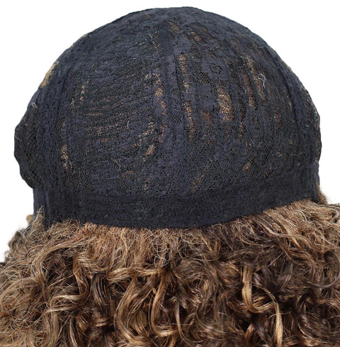 ANITA Mid-Length Voluminous Spiral Curly Wig