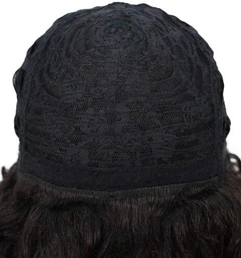 Makena Human Hair Wig Soft, Voluminous Short Curly Wig with Natural Texture