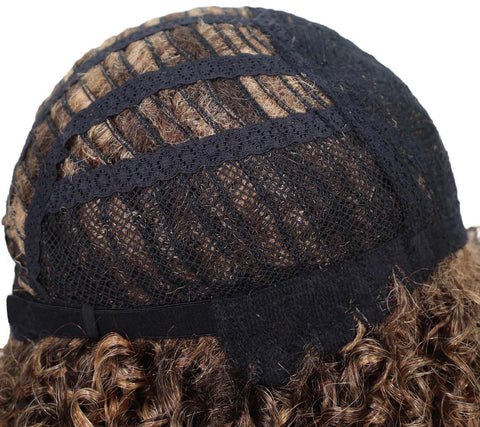 ANITA Mid-Length Voluminous Spiral Curly Wig