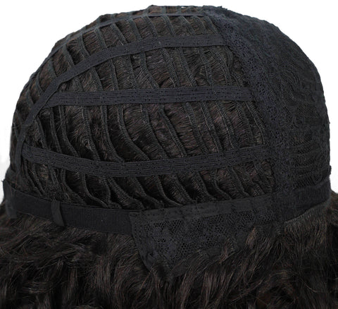 Makena Human Hair Wig Soft, Voluminous Short Curly Wig with Natural Texture