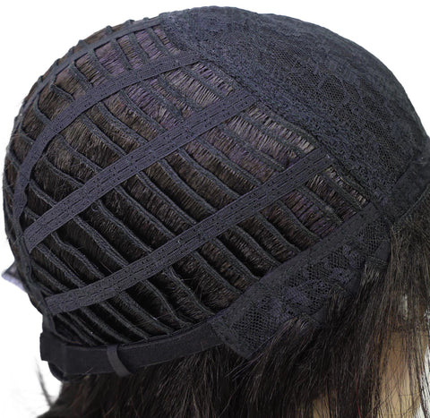 Tina Bob Cut Short Layered Wig with Face Framing Bangs