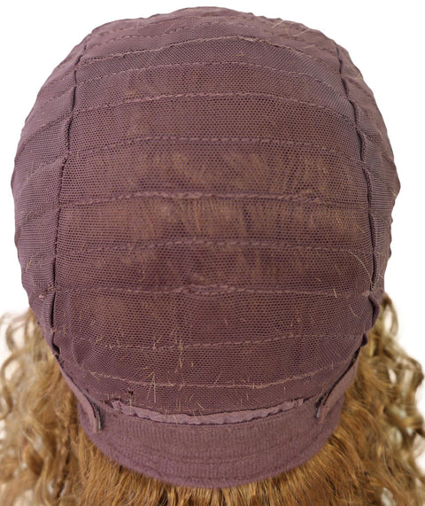 Ebonee Curly Bob Wig Collar-Length Curls and Hand-Braided Box Braids