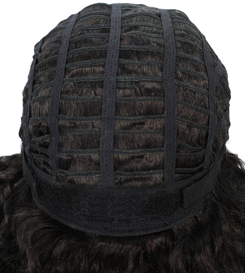 Makena Human Hair Wig Soft, Voluminous Short Curly Wig with Natural Texture