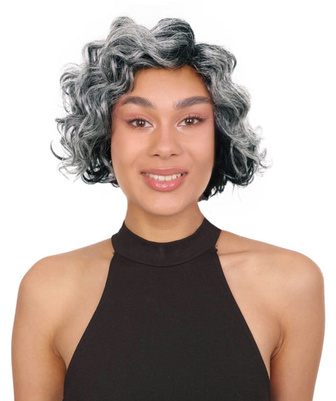 Nicole 10 Inch Wedged Back & Layered Spiral Curl Wig