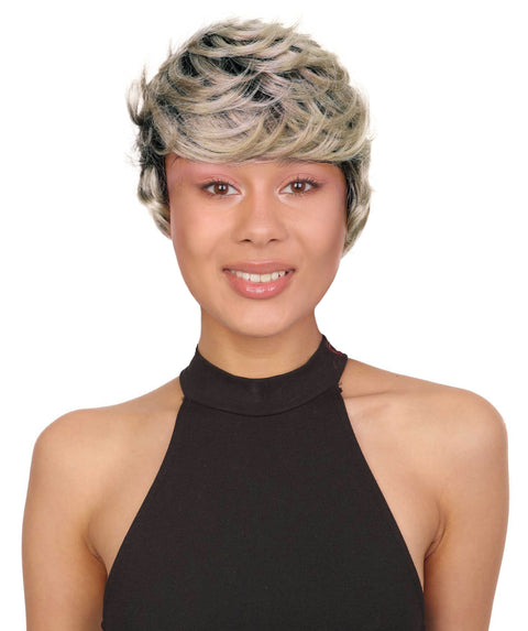 Alabama Pixie Cut Short Wavy 9 Inch Full Wig