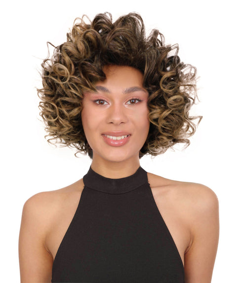 Elli Stylish Corkscrew Short Curly Wig in Volume Rich Layers