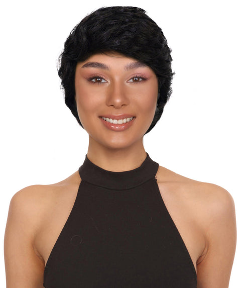 Alabama Pixie Cut Short Wavy 9 Inch Full Wig