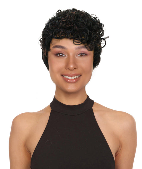 Nori Trendy Tousled Pixie Cut Wig with Volume on Top