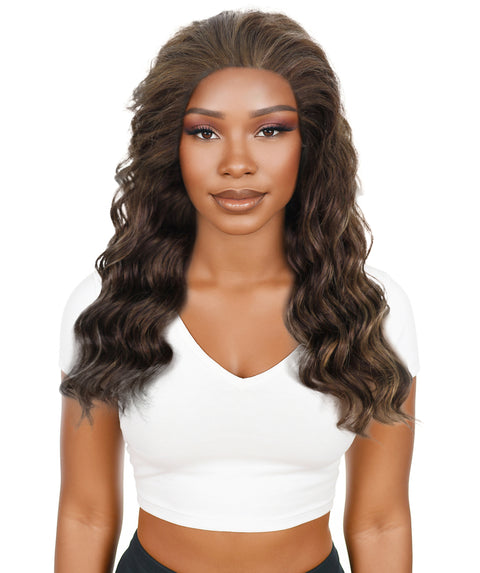 Nywele 18-Inch Curly Human Hair Lace Wig 6x13 HD Lace Front, Glueless & Natural | Soft, Voluminous Curls for Effortless Beauty