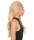 Willow Light Blonde and Gray Blend Glamour Lace Wig