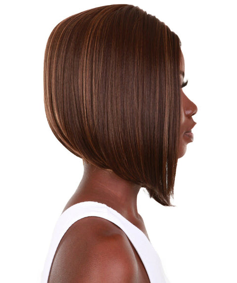 Keda Brown with Golden Classic Bob Lace Wig