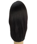 Valona Natural Black Curved Ends Lace Wig