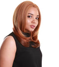 Valona Strawberry Blonde Curved Ends Lace Wig