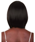 Cerosa Black Long Bob Lace Wig