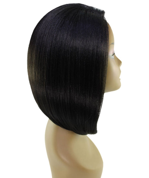 Cerosa Natural Black Long Bob Lace Wig