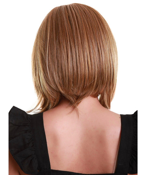 Cerosa Blonde Blend Long Bob Lace Wig