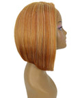 Cerosa Strawberry Blonde Long Bob Lace Wig