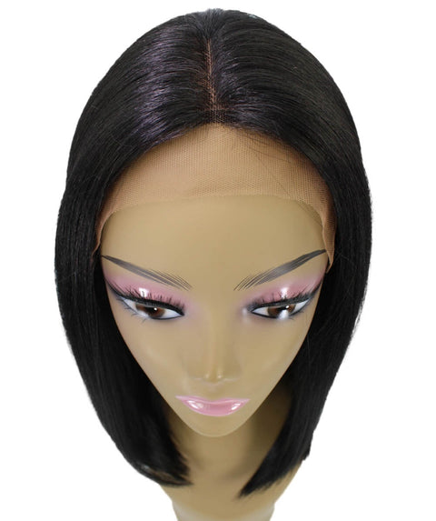 Nandi Natural Black Bob Lace Wig