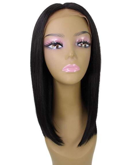 Nandi Natural Black Bob Lace Wig