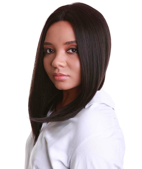 Nandi Dark Brown Bob Lace Wig