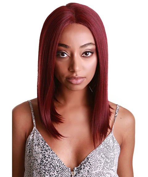 Nandi Deep Red Bob Lace Wig