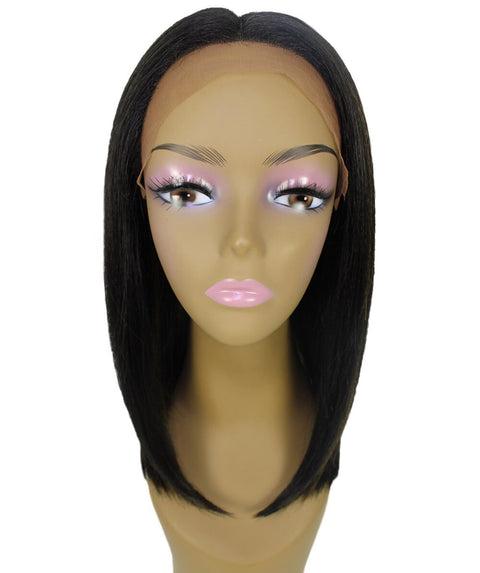 Nandi Black with Golden Bob Lace Wig