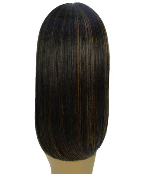 Nandi Black with Golden Bob Lace Wig