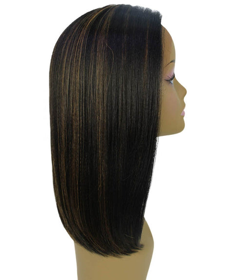 Nandi Black with Golden Bob Lace Wig
