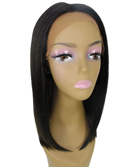 Nandi Black with Golden Bob Lace Wig