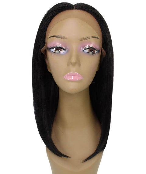 Nandi Black with Aubum Bob Lace Wig