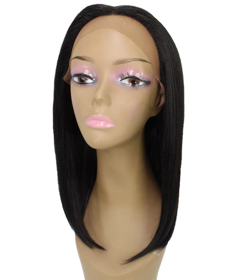 Nandi Black with Aubum Bob Lace Wig