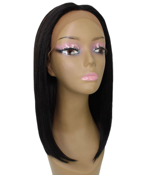 Nandi Black with Aubum Bob Lace Wig
