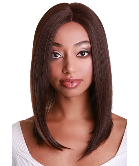 Nandi Brown with Golden Bob Lace Wig