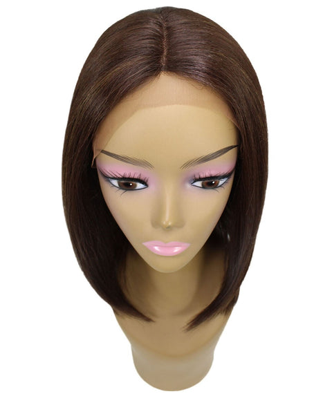 Nandi Brown with Golden Bob Lace Wig