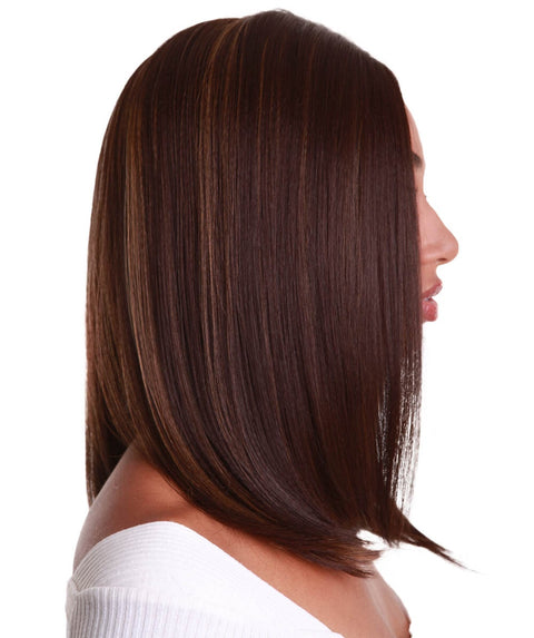 Nandi Brown with Caramel Bob Lace Wig