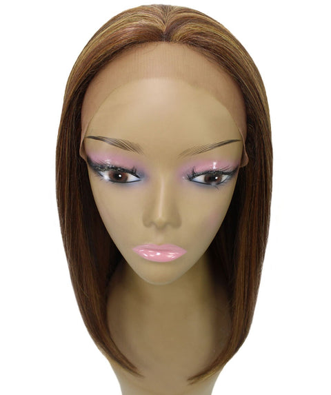 Nandi Light Brown Blend Bob Lace Wig