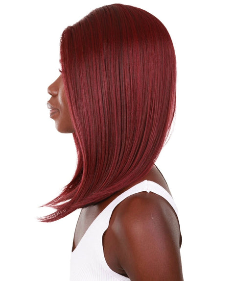 Nandi Medium Red Bob Lace Wig